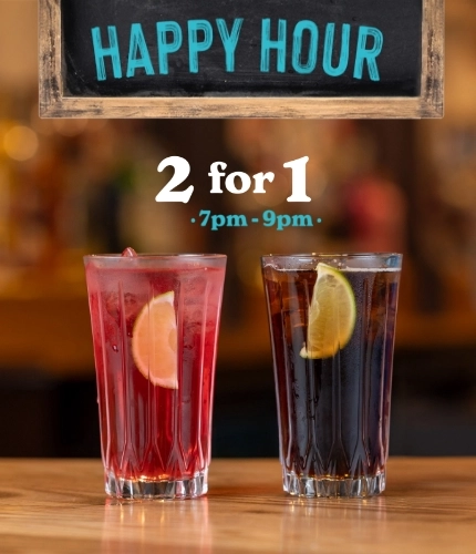 Dave and store busters happy hour