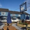 The outside of the Woodman Inn.