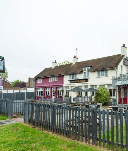 External view of a pub