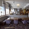 Interior shot of the seating area