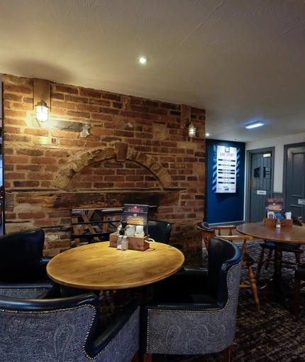 interior of the restaurant