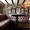 interior restaurant and seating area