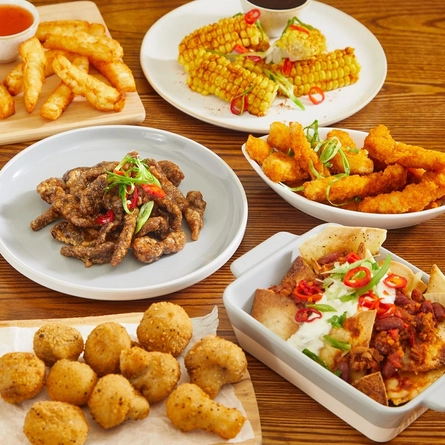 A selection of 'small plates' you can order off the Pub and Carvery menu.