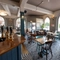 Internal seating area in a pub restaurant