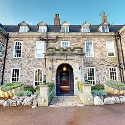 The exterior of The Rothley Court Hotel.