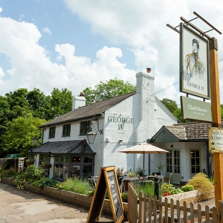 External signage outside a pub