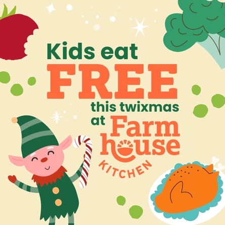 Kids Eat Free this Twixmas