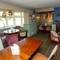 Interior seating area in a pub restaurant