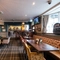 interior restaurant and seating area