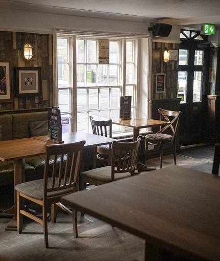 interior seating area