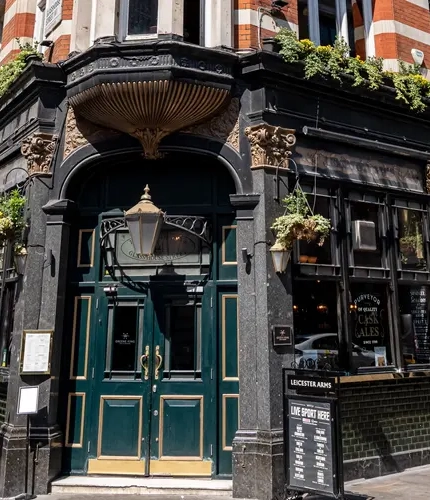 The exterior of the Leicester Arms