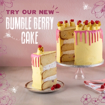 Bumble Berry Cake at Farmhouse Inns