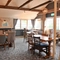 Interior dining area of a pub.