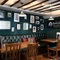 Internal seating area in a pub restaurant