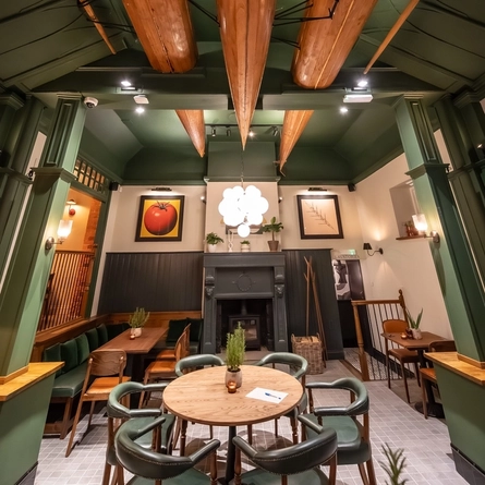 Interior photograph of The Swan