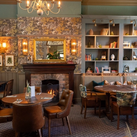 interior of the pub
