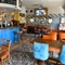 interior seating area and bar