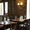 The restaurant area of the Hunters Hall Inn.