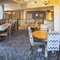 Interior dining area of a pub.
