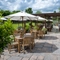 The beer garden at the Mare & Colt.