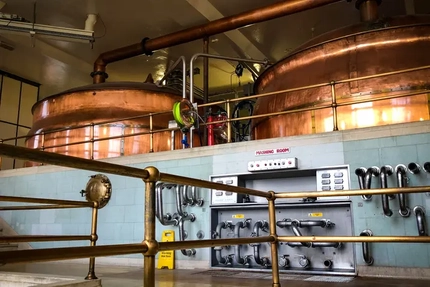 Interior image of a Brewery