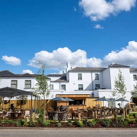 The outside of the Wheatsheaf.