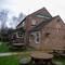 exterior of the venue with beer garden