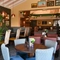 The interior restaurant seating area at The Yorkshire Grey.