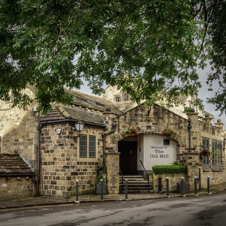 The exterior of The Old Mill.