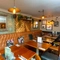 interior seating area and restaurant