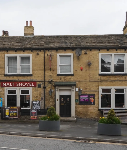 exterior of the pub