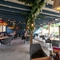 Internal seating area in a pub