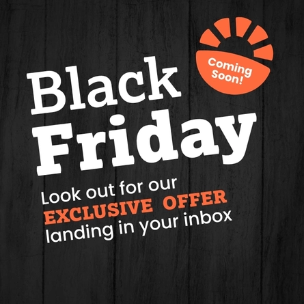 a Farmhouse Kitchen banner promoting the "Free £10 voucher, when you spend £40" offer for Black Friday.