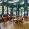 Internal seating area in a pub restaurant
