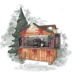 A Illustration for local attractions to The Bell in Stratford-Upon-Avon.