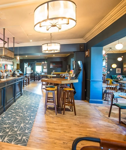 Interior bar area