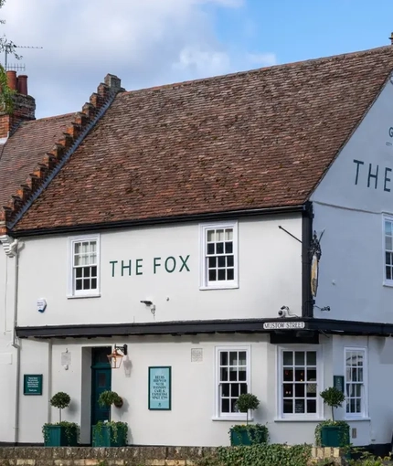The exterior facade of the Fox.