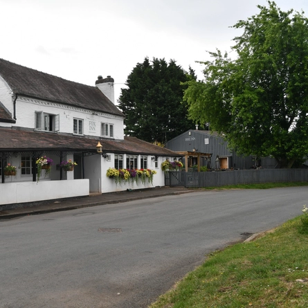 The exterior of the Fox Inn.