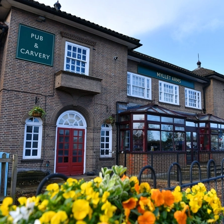 exterior of the pub