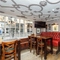 interior restaurant and seating area