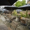 Beer garden outside a pub