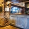 The bar area of The Green Man Inn.