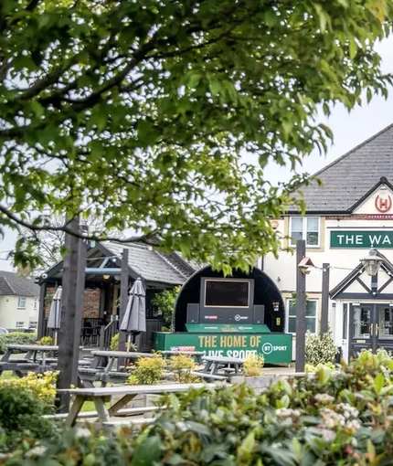 exterior of the pub