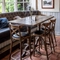 Internal seating area in a pub restaurant