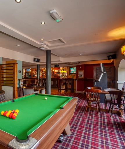 Pub games area in a pub
