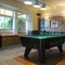 interior seating area with pool table