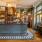 The bar at The Crown.