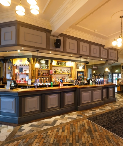 interior of the restaurant