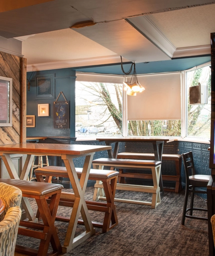 interior seating area