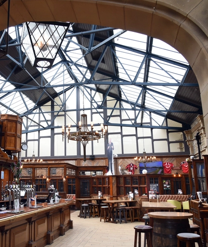 interior of the restaurant